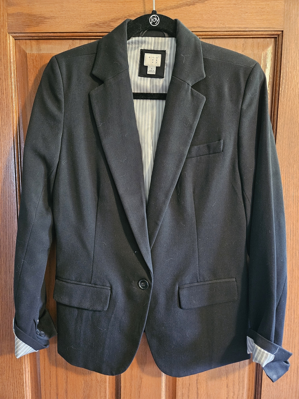 a new day Black Single-Button Women's Blazer